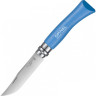Нож OPINEL №7, нержавеющая сталь, синий 001424
